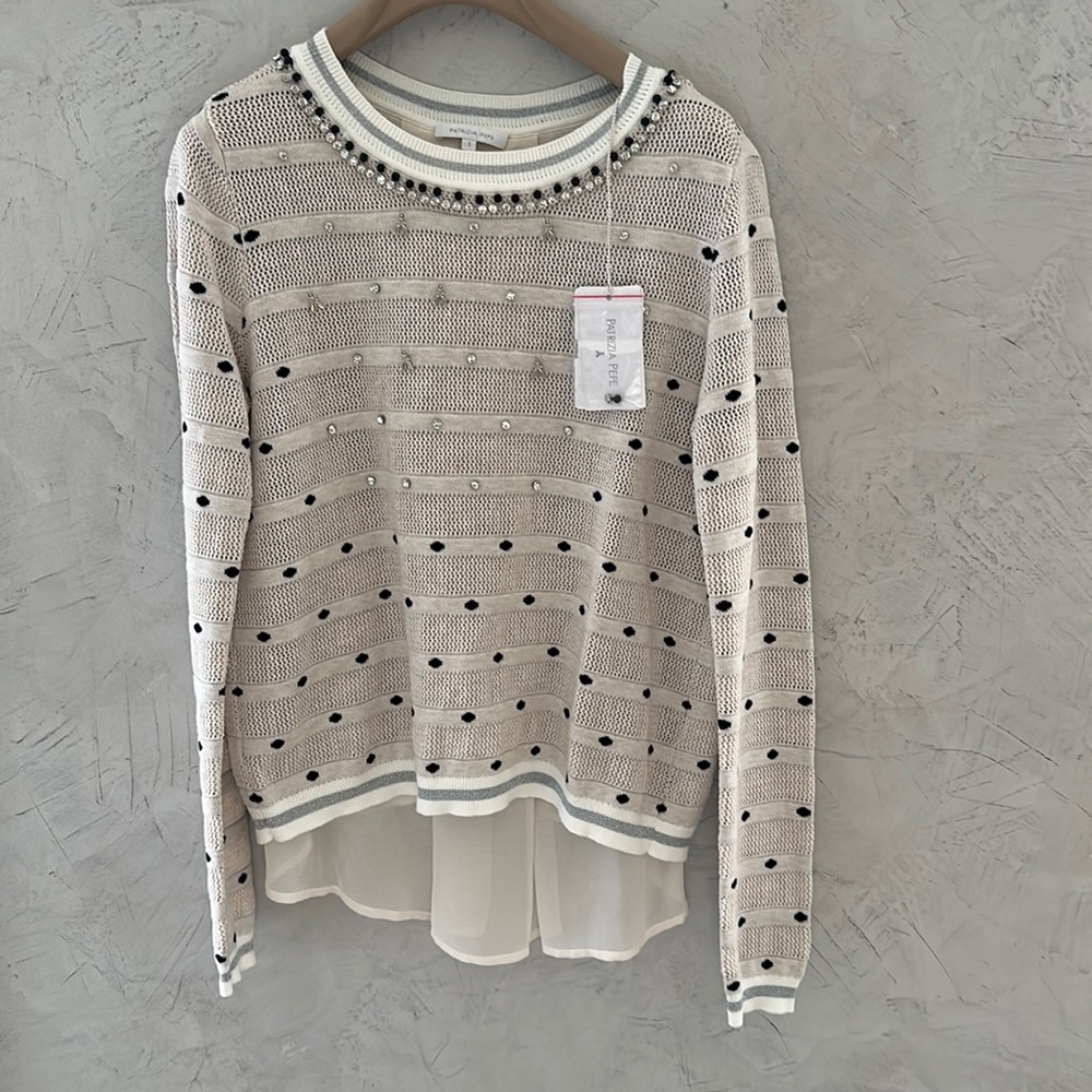 Patricia Pepe cotton sweater